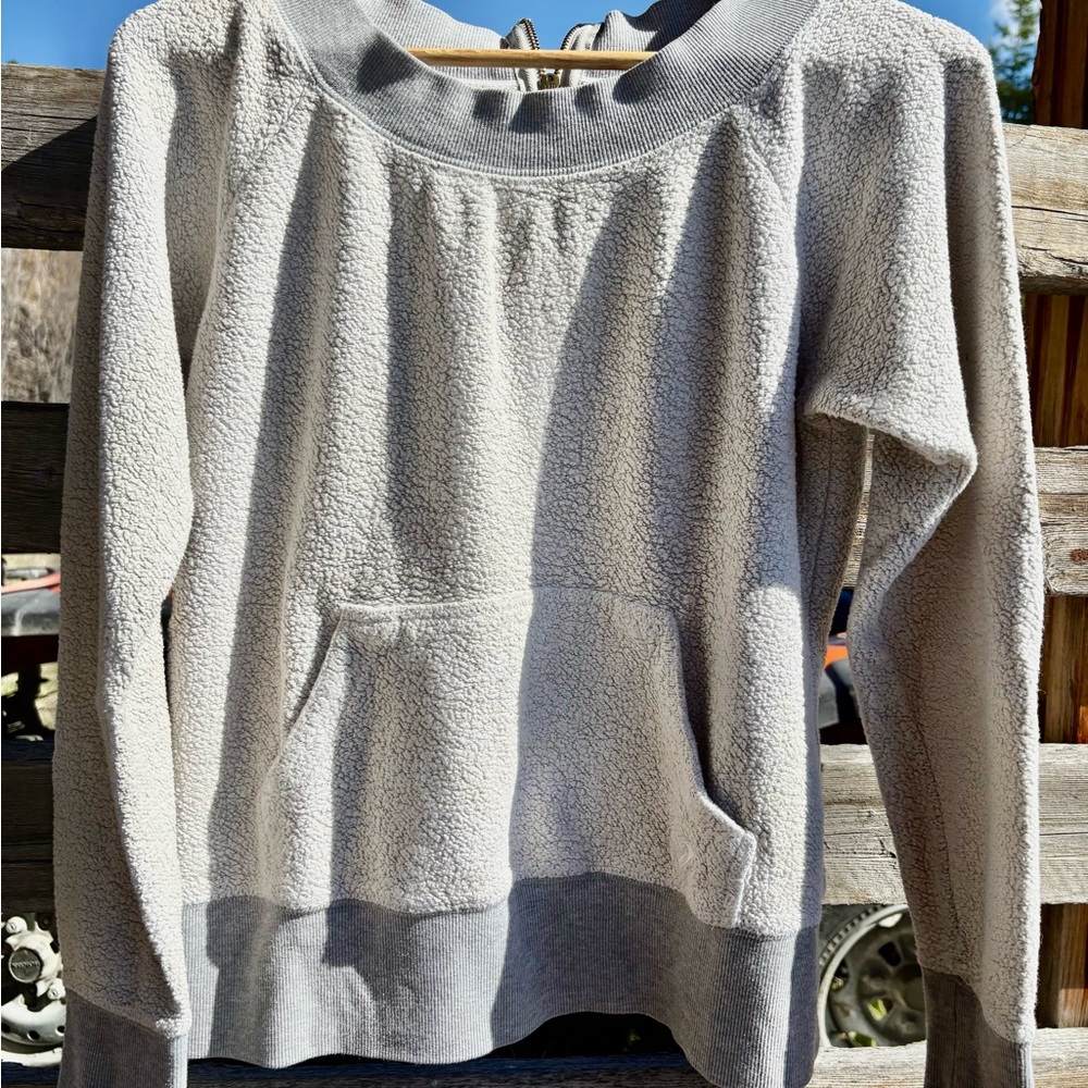 Cozy Cream Sherpa Pullover